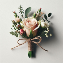 Load image into Gallery viewer, Floral Boutonniere
