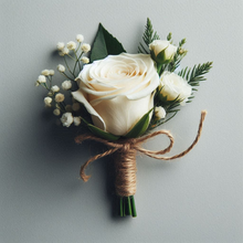 Load image into Gallery viewer, Floral Boutonniere