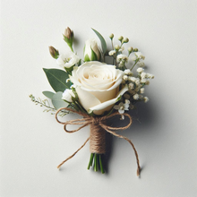 Load image into Gallery viewer, Floral Boutonniere