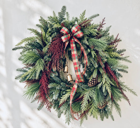 Scandinavian Evergreen Wreath Workshop